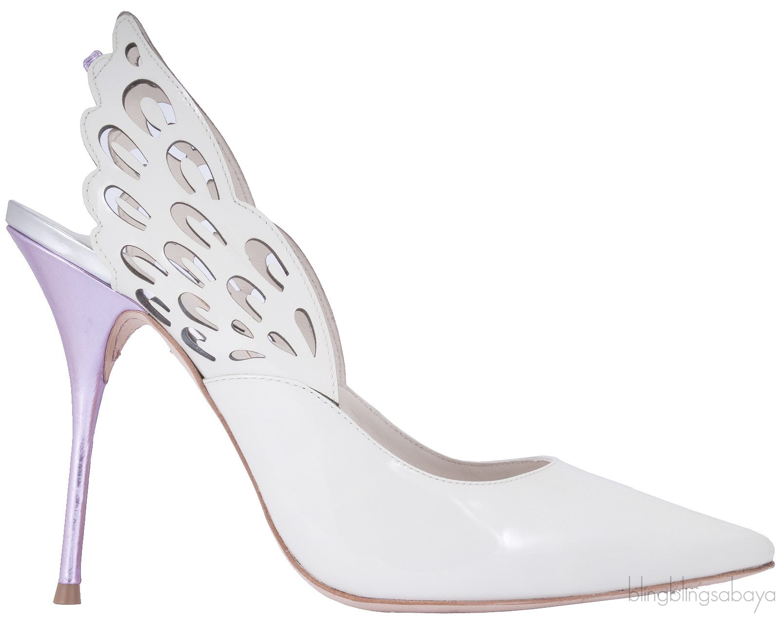 Angelo Cutout Leather Pumps