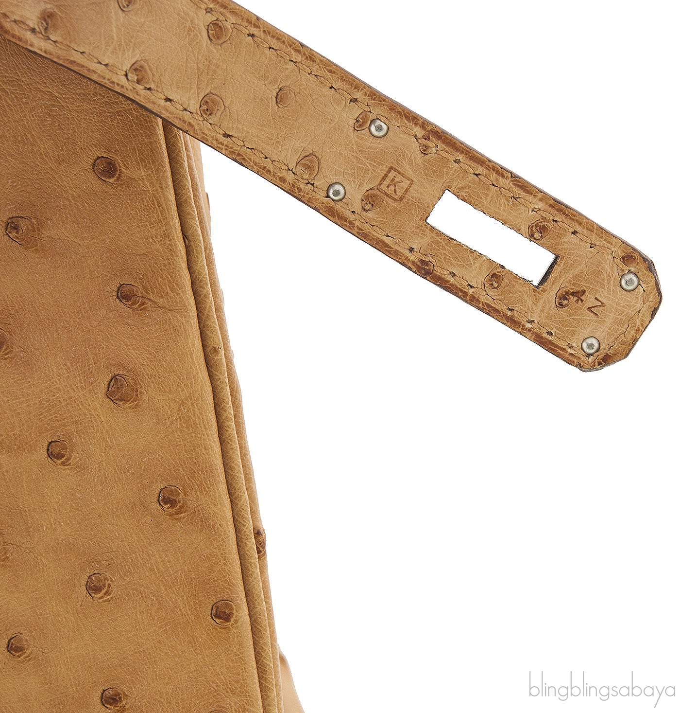 Birkin 30 Natural Gold Ostrich PHW