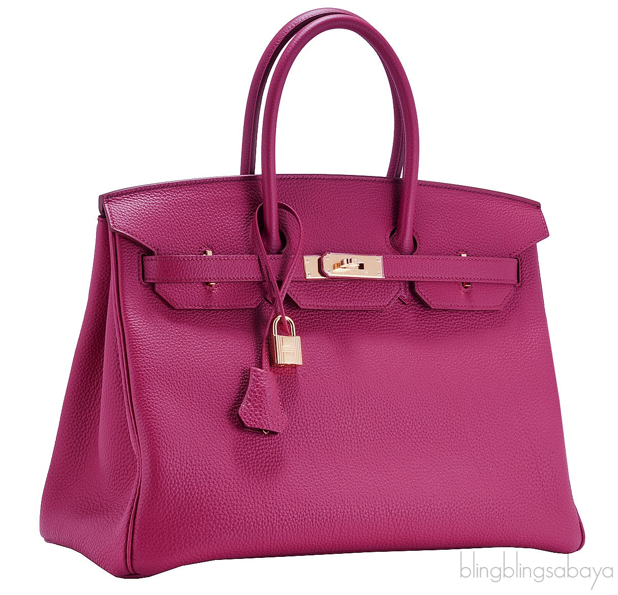Birkin 35 Rubis Togo GHW