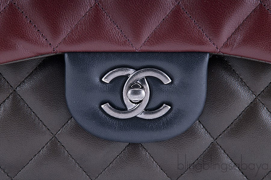 Tri-color Jumbo CC Flap Bag Ltd. Ed.
