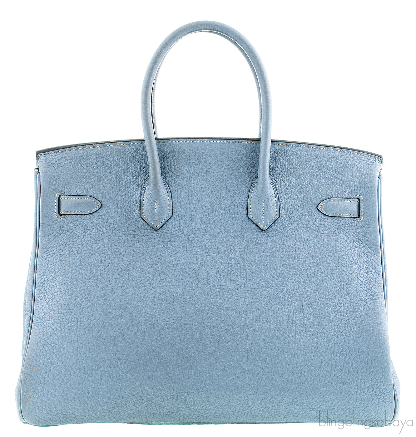 Birkin 35 Blue Lin Togo PHW