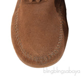 Minnetonka Double Fringe Moccasin Boots