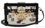 Petite Malle Sticker Clutch Bag