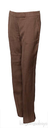 Brown Viscose Trouser