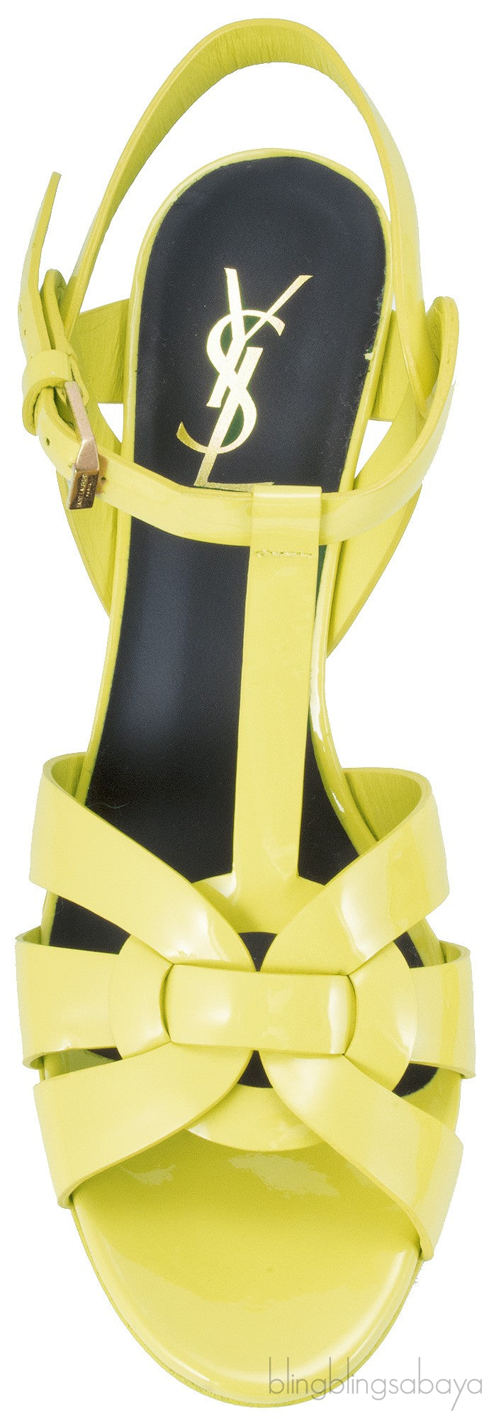Yellow Patent Leather Tribute