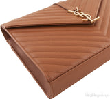 Brown Large Envelope Bag