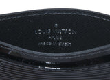 Black Epi Card Holder