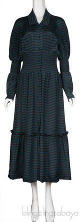Stripes Midi Dress