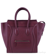 Mini Luggage Rust Maroon