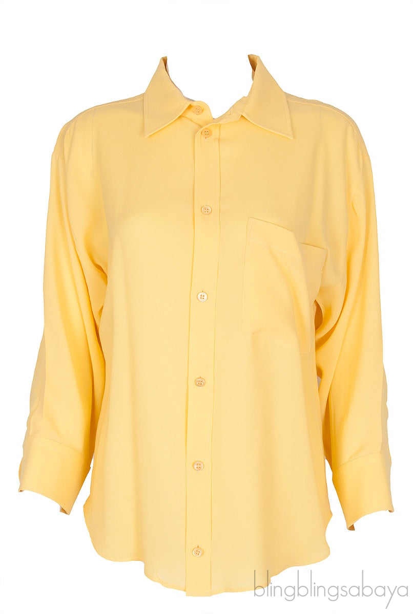Yellow Long Sleeve Shirt