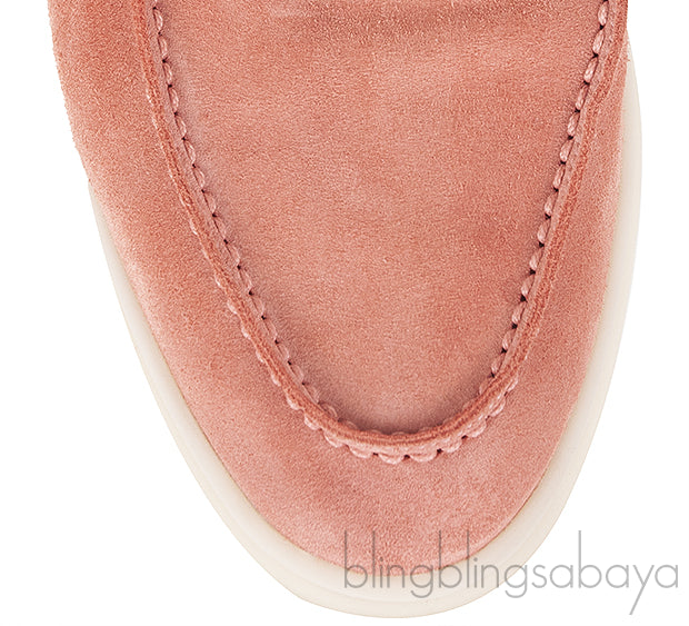 Babouche Charms Walk Suede Loafer