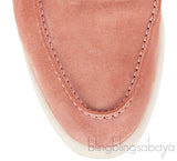 Babouche Charms Walk Suede Loafer