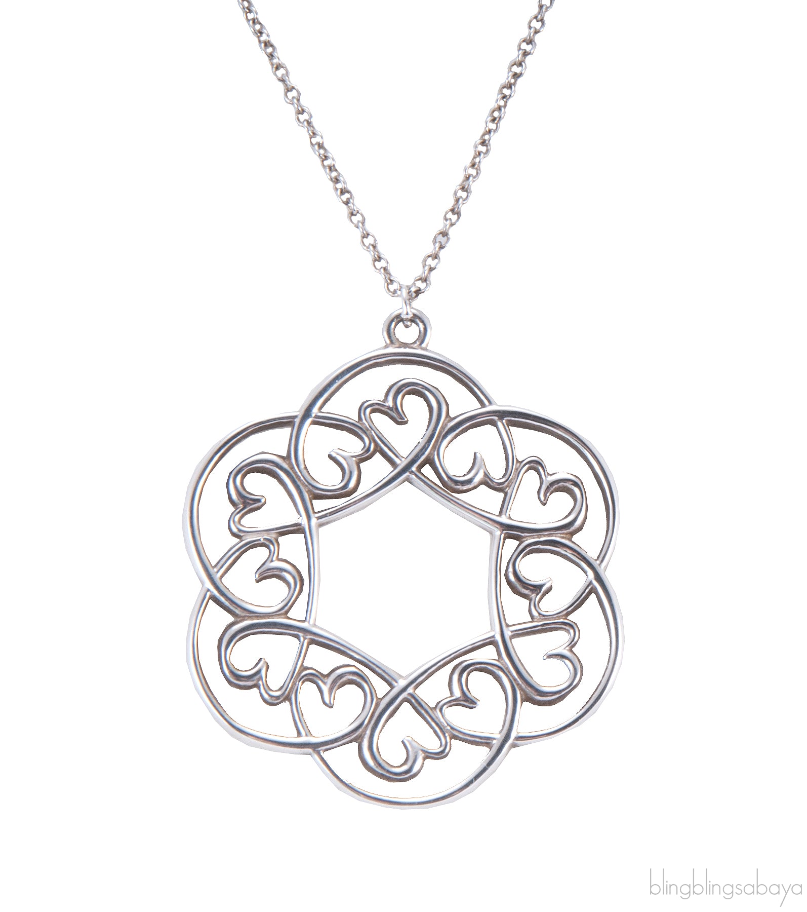 Loving Heart Swirl Pendant