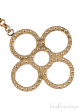 Monogram Bi-color Metal Charm