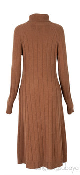 Duca D\'Aosta Turtleneck Cashmere Dress