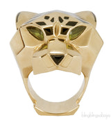 Yellow Gold Panthere Head Ring