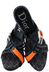 Blue Marine D\' Flight Wedge Sandals