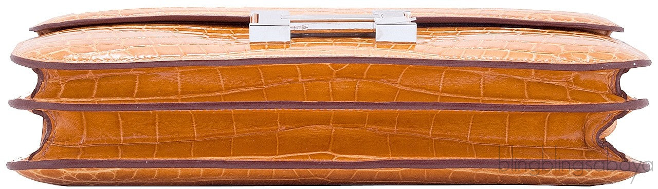 Constance Elan Saffron Crocodile PHW