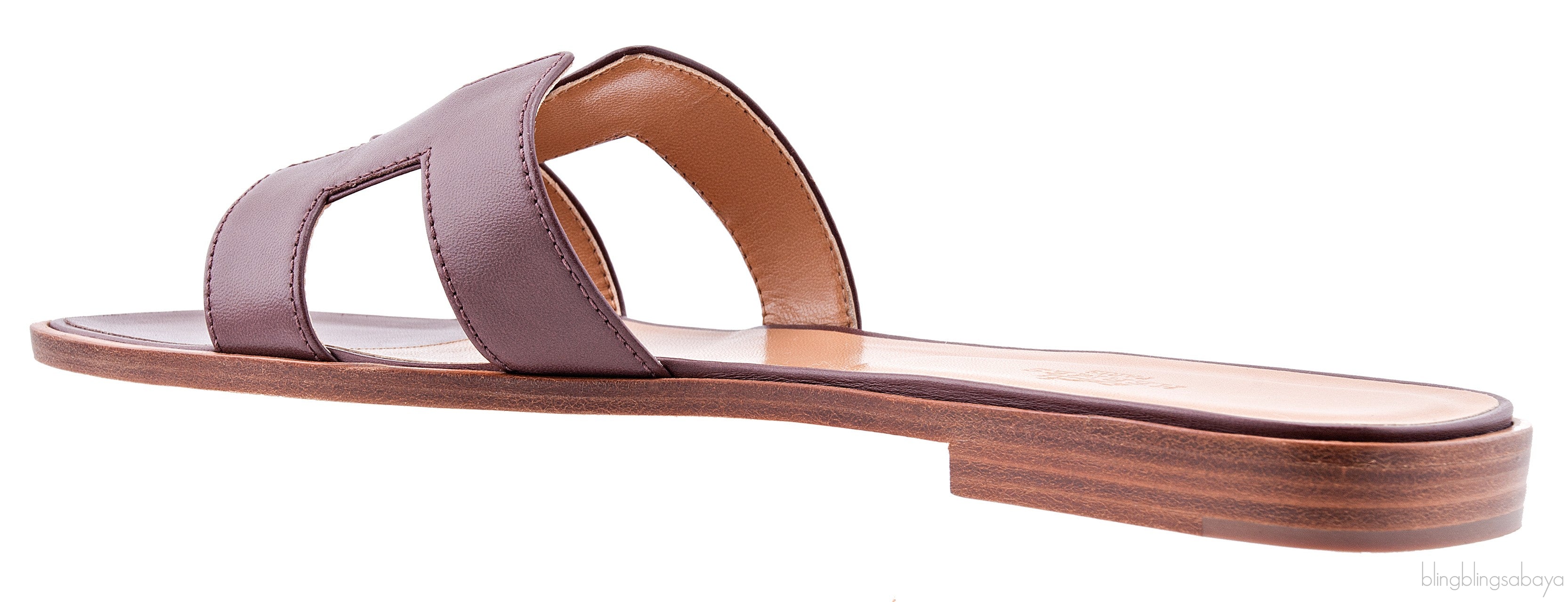 Oran Sandal Kidskin Plum