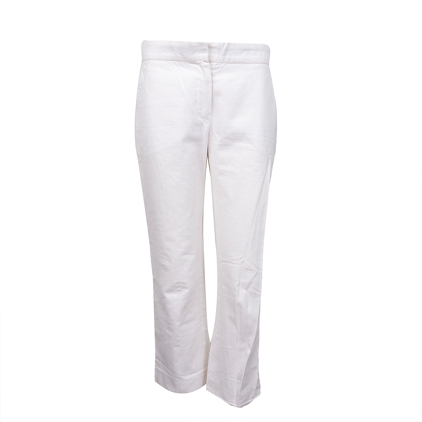 Louis Vuitton White Cropped Denim Trouser