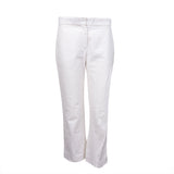 Louis Vuitton White Cropped Denim Trouser