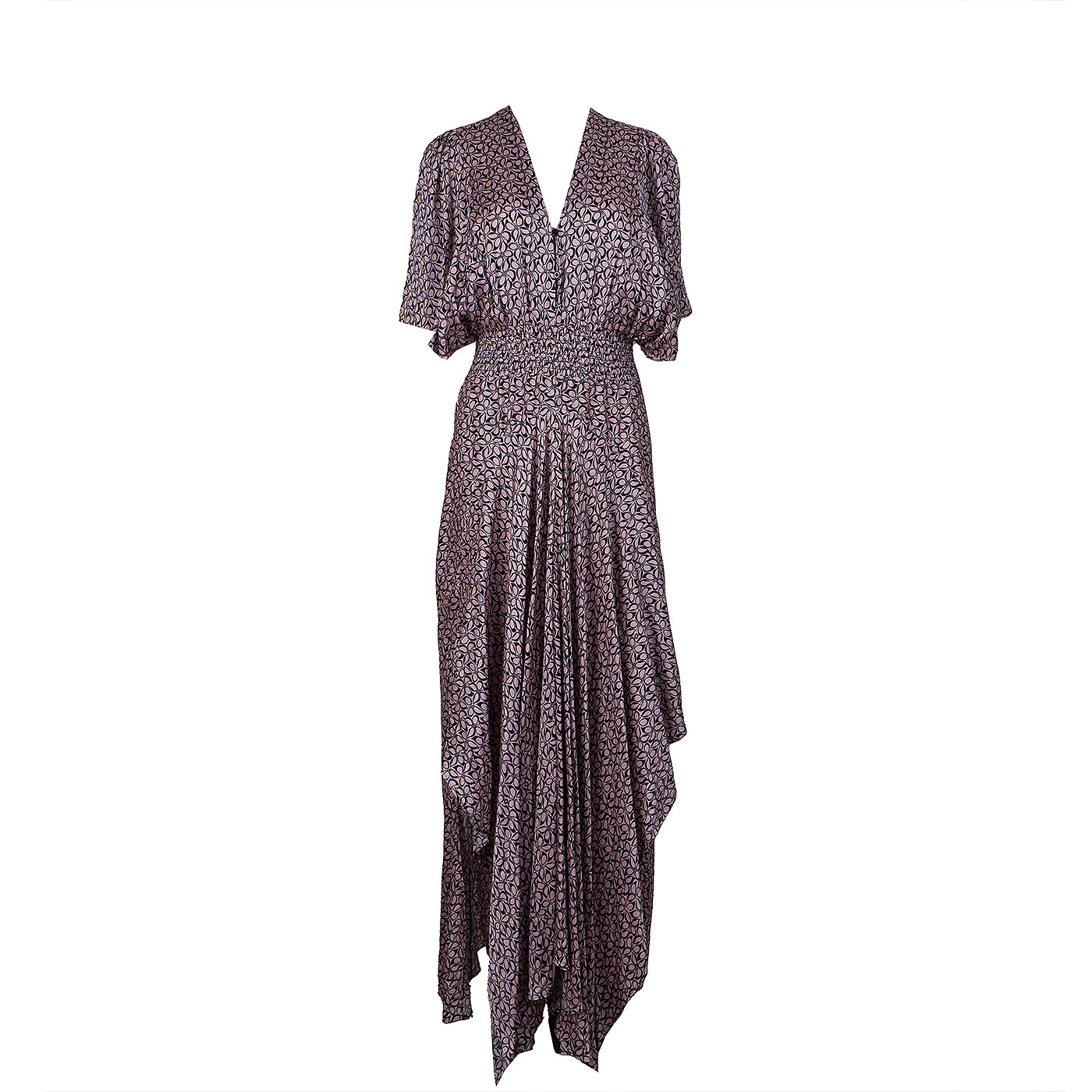 Maje Rachelia Satin Maxi Dress M