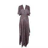 Maje Rachelia Satin Maxi Dress M