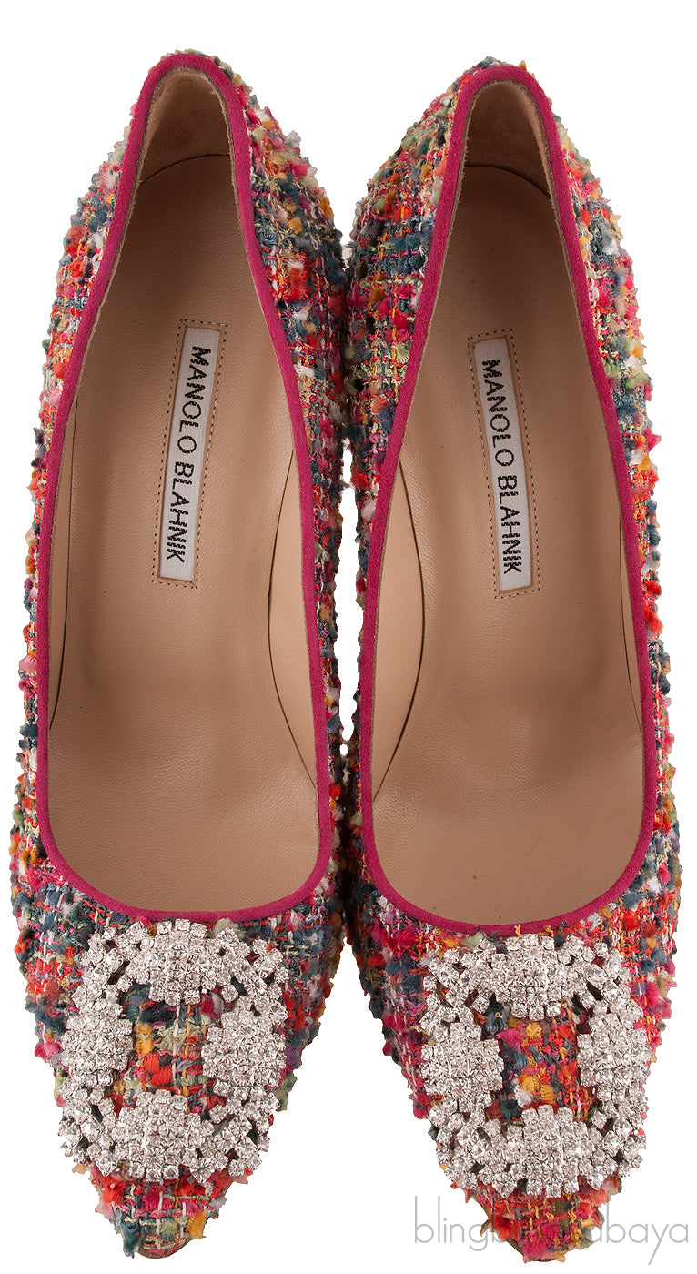 Tweed Multi-color Hangisi Pump