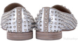 Dandelion Spike Silver Patent Men Loafer