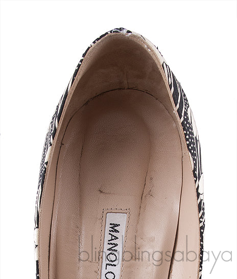 Nadira Printed Crystal Pump