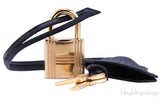 Kelly 35 Black Togo Retourne