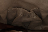 Domenico Vacca Julie Brown & White Leather Large Bag
