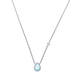Boucheron Serpent Boheme Aquaprase White Gold XS Pendant Necklace