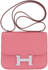 Constance Mini Flamingo Epsom PHW