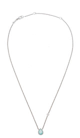 Boucheron Serpent Boheme Aquaprase White Gold XS Pendant Necklace