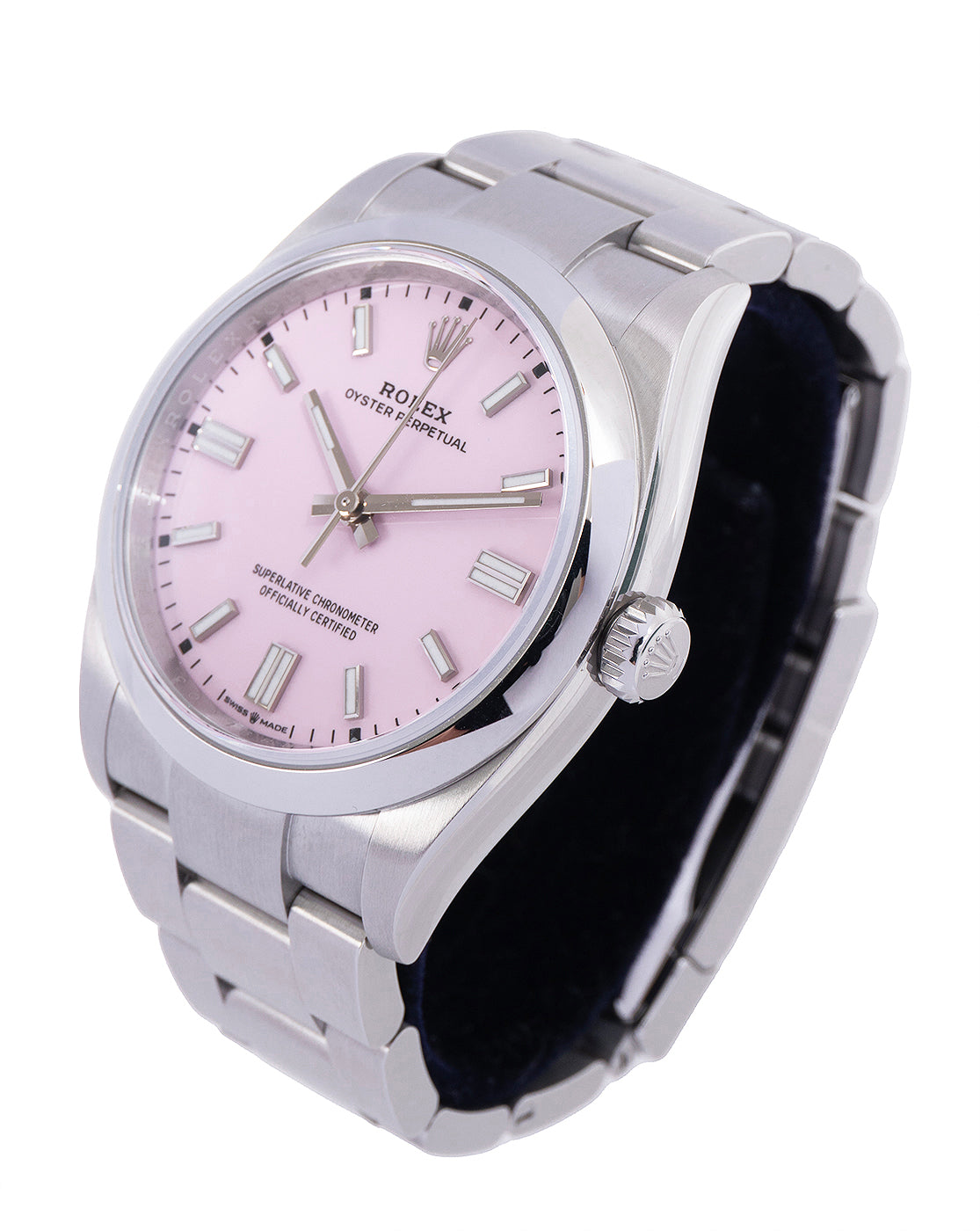 Rolex Oyster Perpetual 36 Candy Pink Dial Automatic Watch