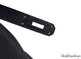 Kelly 32 Black Taurillon Clem. GHW