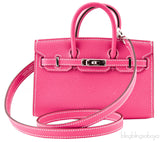 Mini Birkin Rose Tyrien