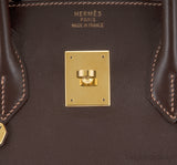 Birkin 35 Veau Gulliver Havane GHW*