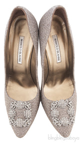 Hangisi Notturno Gold Pumps