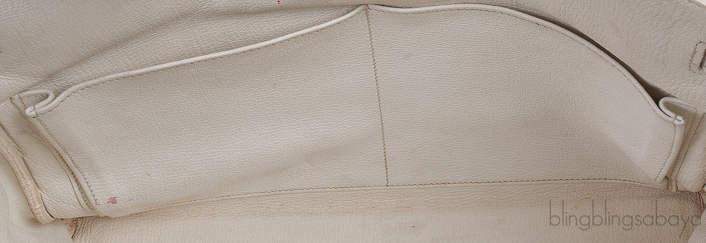 Kelly 35 White Retourne  PHW