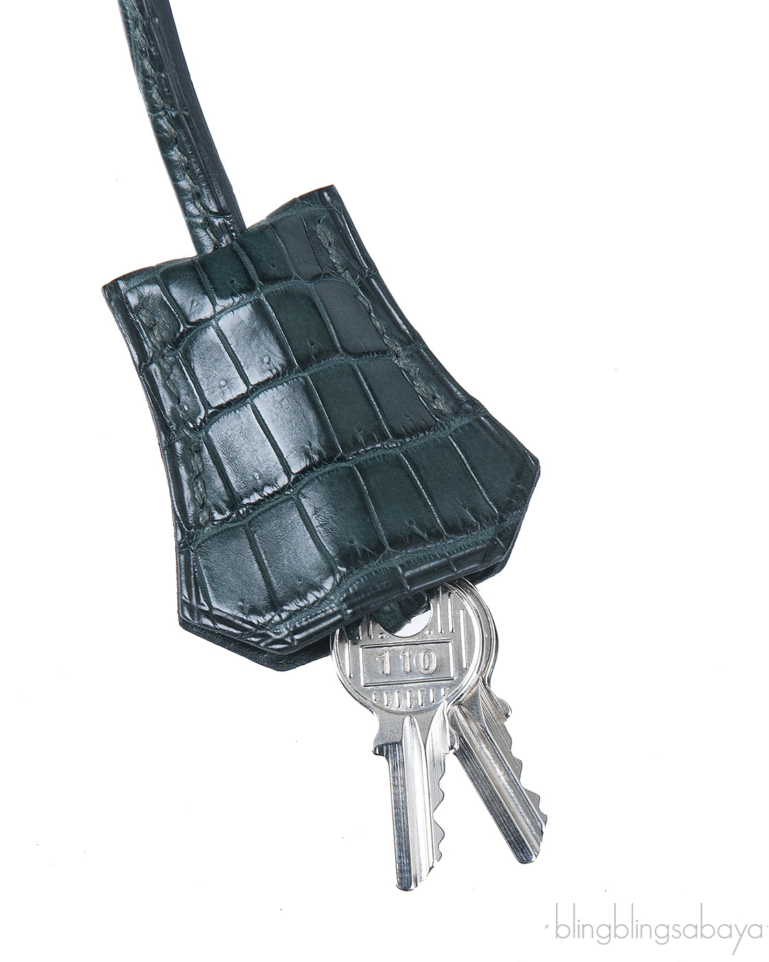 Hermes Birkin 25 Vert Cypress Matte Alligator PHW