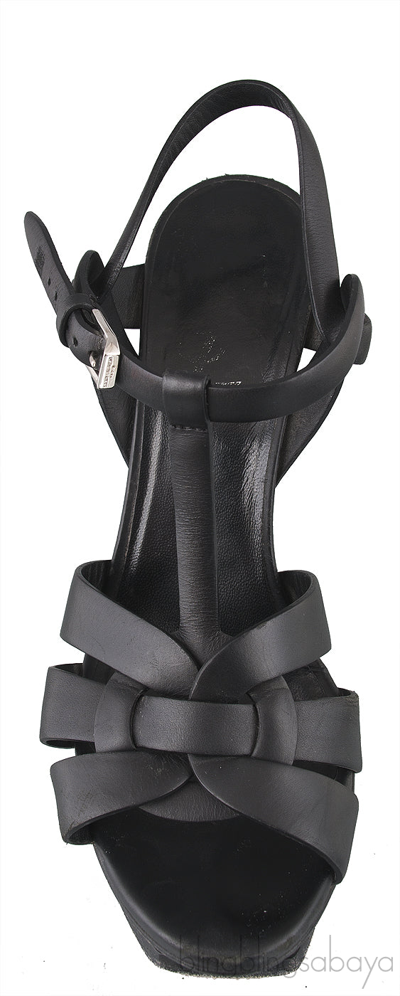 Tribute Black Matte Heels