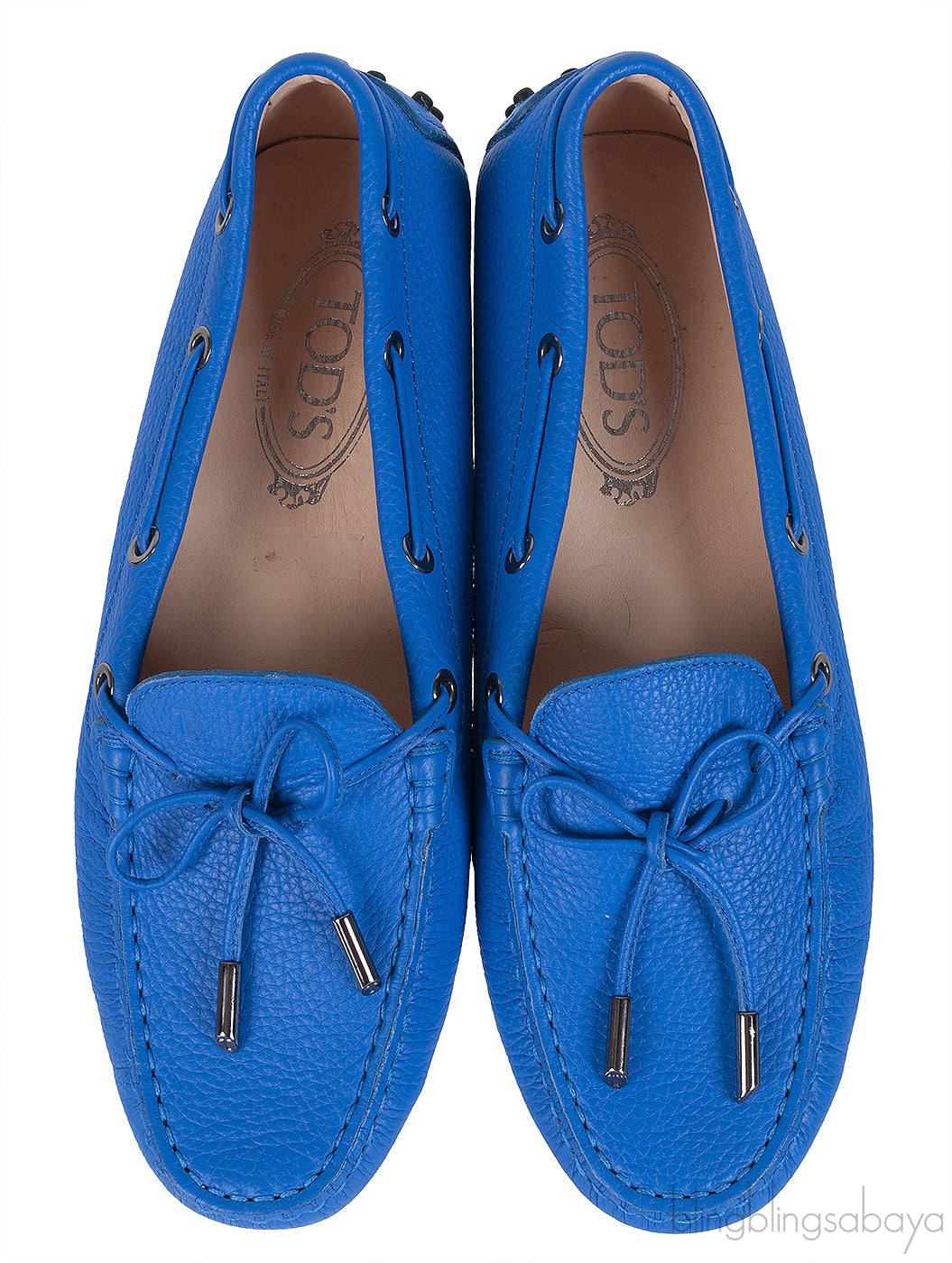 Tod\'s Royal Blue Loafer Shoes