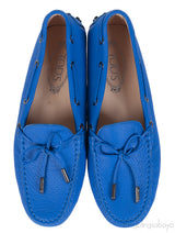 Tod\'s Royal Blue Loafer Shoes
