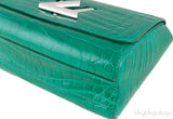 Twist MM Emerald Crocodile Bag