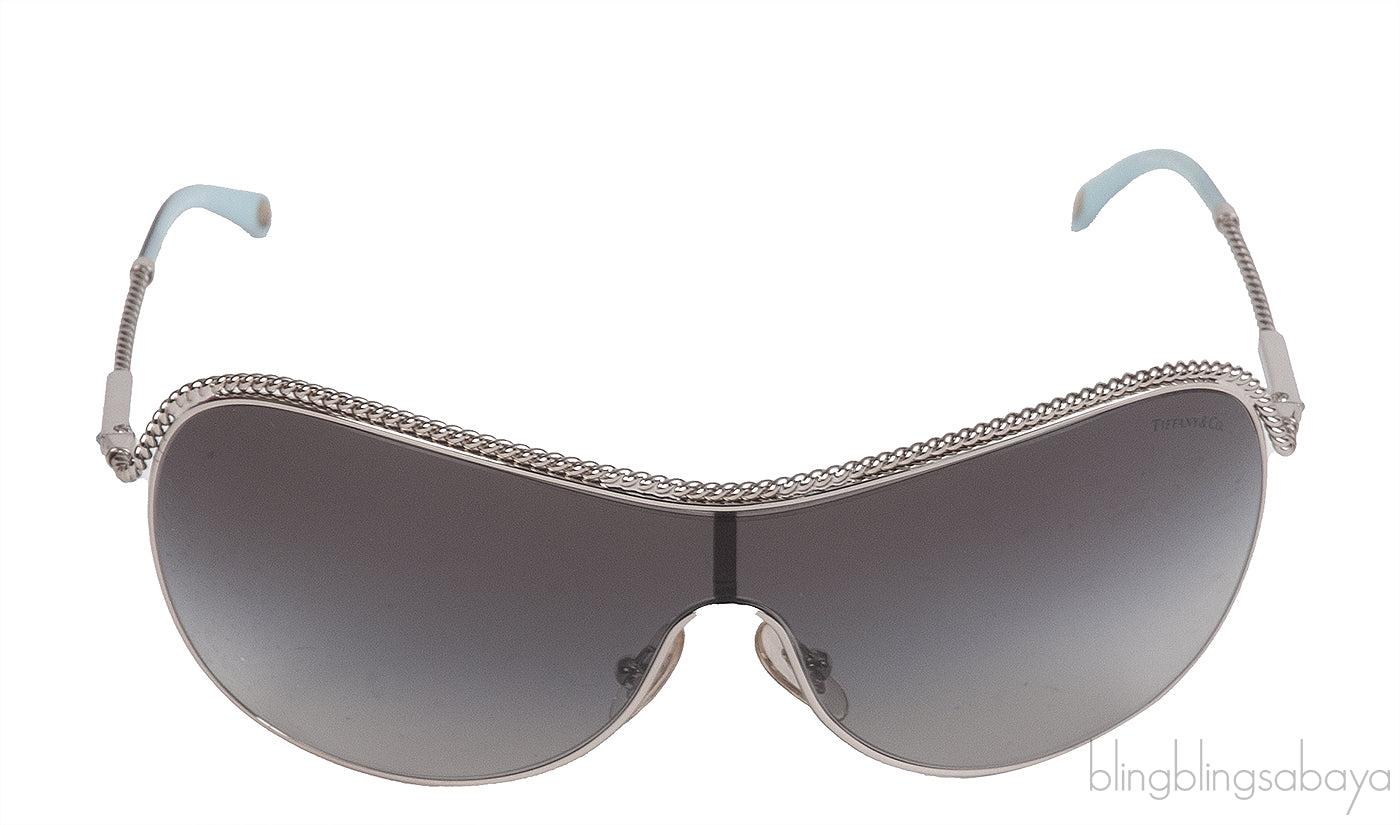 Tiffany & Co. Silver TF3040-B Gradient Sunglasses