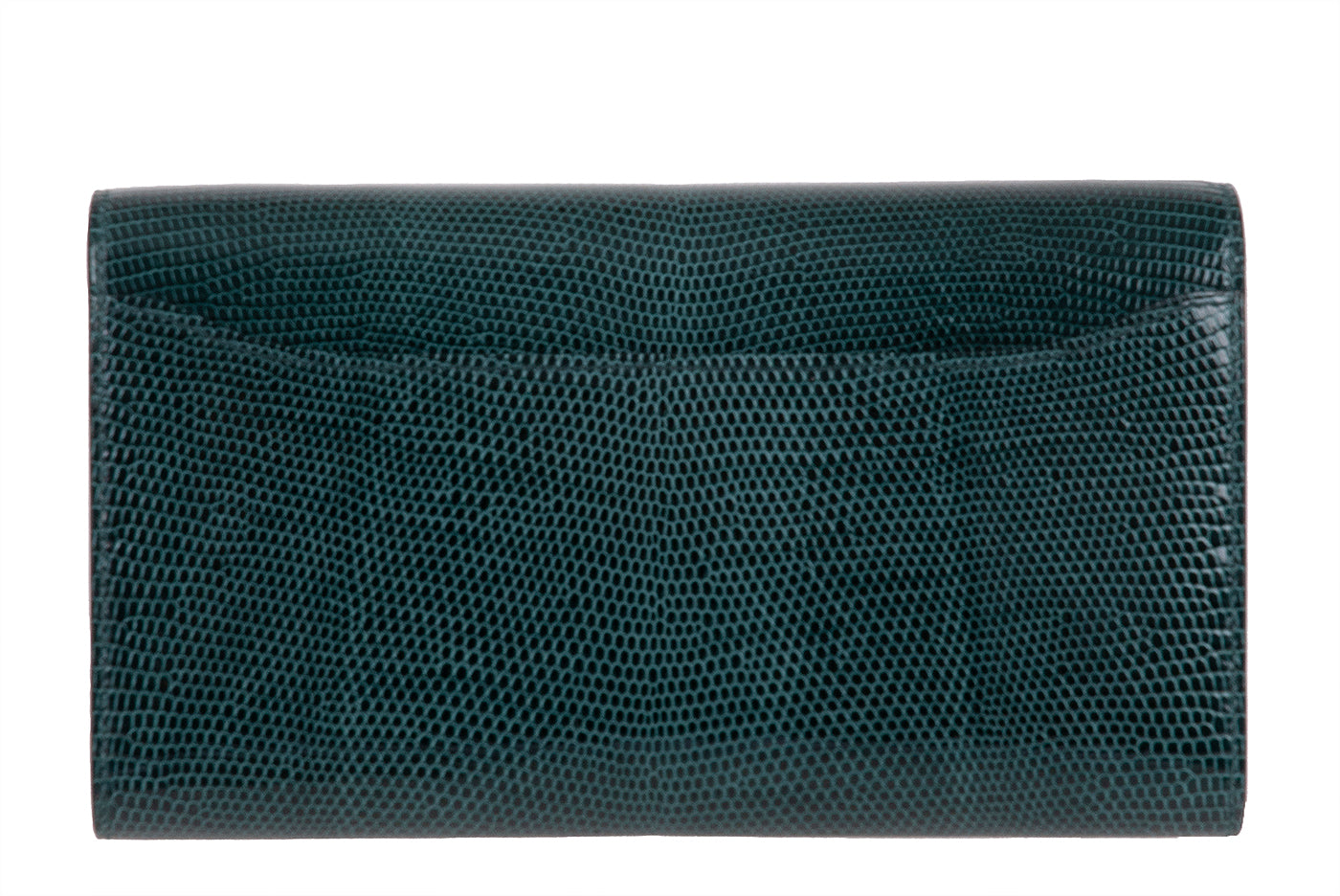 Constance To Go Vert Cypress Lizard Wallet