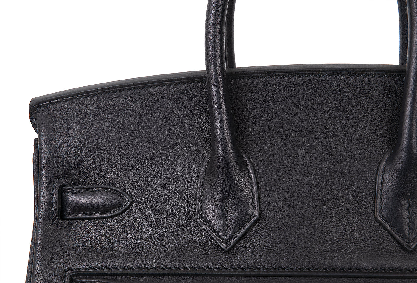 Birkin Rock 25 Black Volupto PHW Hermes Limited Edition