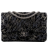 Pudong Strass Crystal CC Bag